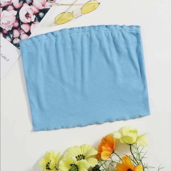 Shein rib-knit tube top - Picture 2 of 3